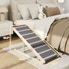 Dog Ramp for Couch, Foldable Pet Ramp for Small to Large Dog, 4 Adjustable Height from 16" to 23.5"